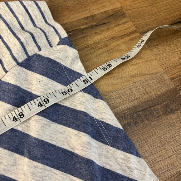 Tommy Bahama Sleeveless V Neck Chevron Maxi Dress Blue Grey - Picture 7 of 7